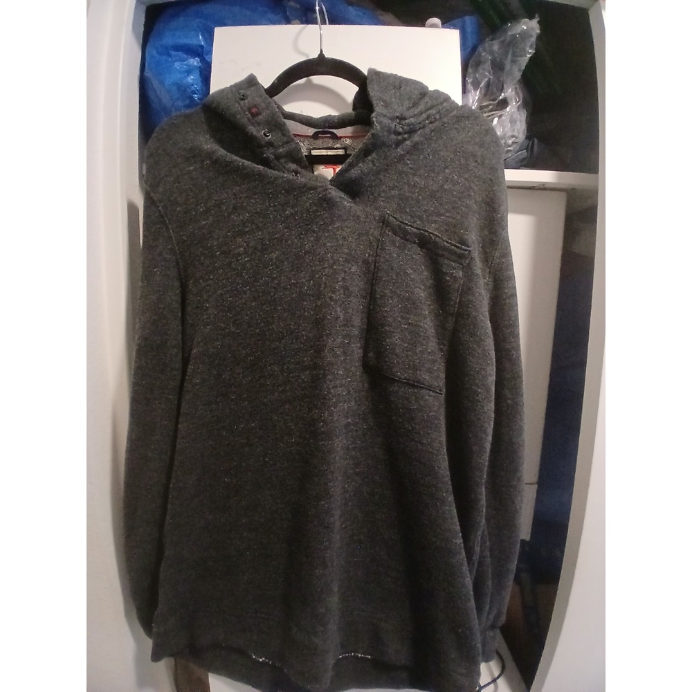Relwen Frenchloom  Snap Hoodie Men's M